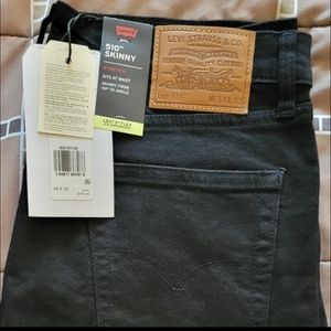 New Levi's 510 Skinny Jeans 34x32